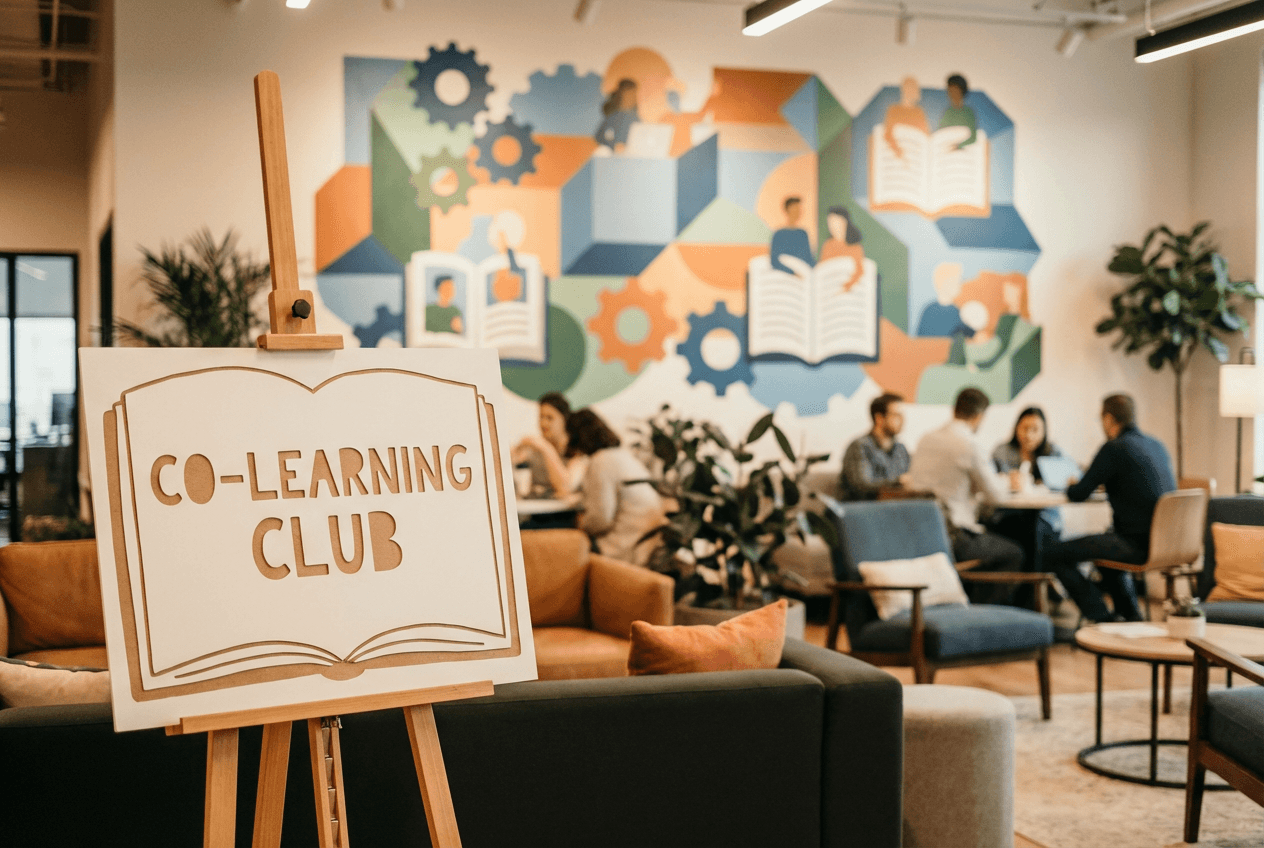 The Co-Learning Club Poster